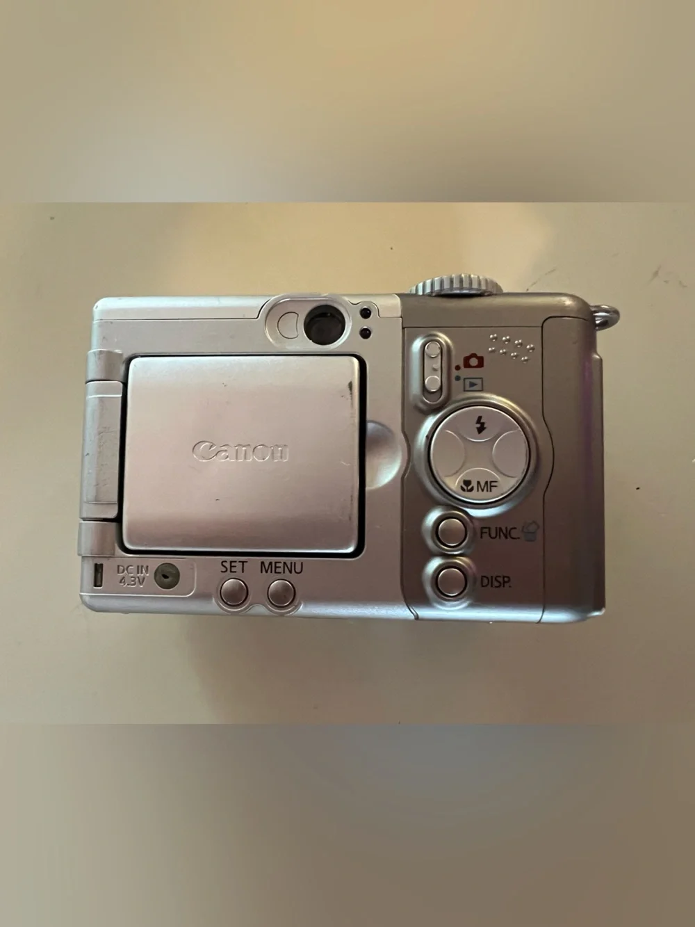 Canon PowerShot A80 Silver Compact Digital Camera